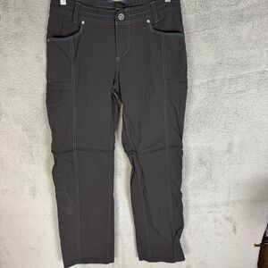Kuhl Pants Womens‎ 10 Grey Convertible Hiking Trekking Outdoor Stretch Pants